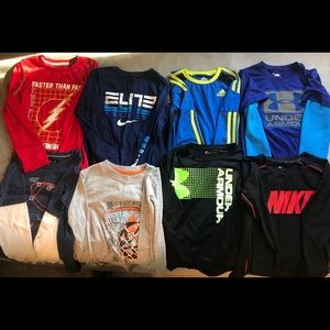 Boys sz 7 long-sleeved shirts